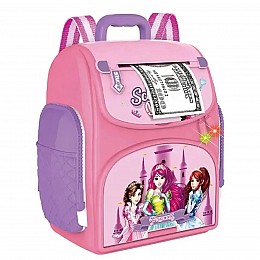 Дитяча електронна скарбничка BL School Bag 21.5 х 1 х 25.5 см Рожевий (138890)