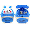 Детская электронная копилка SUNROZ Зайчик USB 18 х 12 х 25 см Blue (152537)
