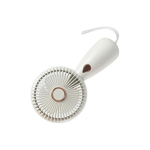 Вентилятор ручной аккумуляторный Mini Fan ZB103 Белый