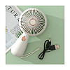 Вентилятор ручной аккумуляторный Mini Fan ZB103 Белый