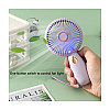 Вентилятор ручной аккумуляторный Mini Fan ZB103 Сиреневый