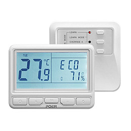 Бездротовий термостат для котла Poer PTC10 на 433 мГц (100149-433)