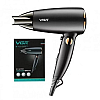 Фен для волос дорожный VGR V-439 складная ручка 1500W Black