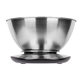 Електронні кухонні ваги Magio MG-691 з знімною чашею до 5кг Silver