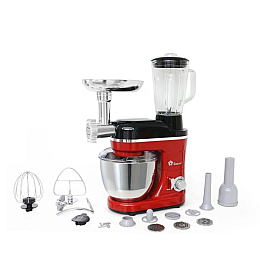 Кухонний комбайн Domotec MS-2052 3в1 6.5L 3500W Червоний