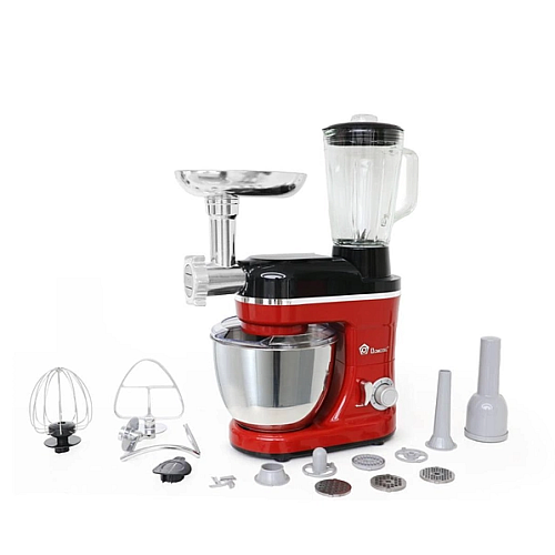 Кухонный комбайн Domotec MS-2052 3в1 6.5L 3500W Red