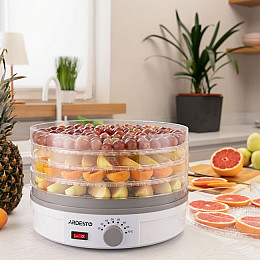 Сушка для продуктів Ardesto FDB-5320 D32 см 245Вт Білий