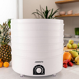 Сушка електрична для продуктів Ardesto FDB-5385 D38.5 см 520Вт Білий