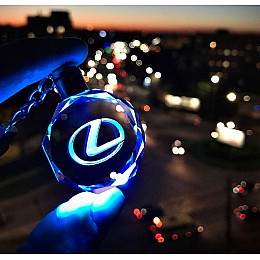 Брелок автомобільний на ключі Лексус GF з підсвіткою (Н051076)