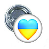 Закатний значок Vivay Ukraine 56 мм (hub_tcsc7d)