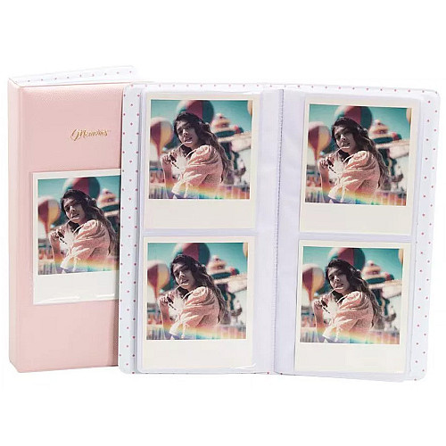 Фотоальбом Fujifilm розовый для Instax Wide 64 фото (2310363443)