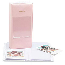 Фотоальбом Fujifilm розовый для Instax Wide 64 фото (2310363443)