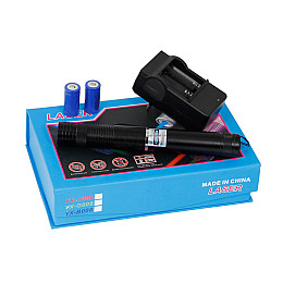 Лазерная указка Noisy YX-B008 10000mW 5 насадок Blue (hub_np2_1189)