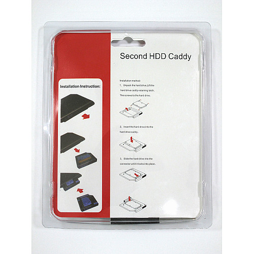 Карман-адаптер для підключення 2.5 HDD/SSD SATA 3.0 замість DVD приводу Acer 9.5мм (A151720)