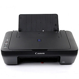 МФУ Canon E414 + СНПЧ Черный для дома цветной принтер сканер копир