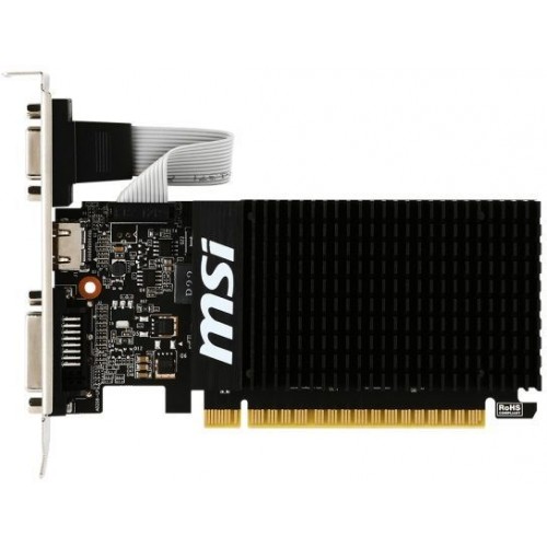 Видеокарта GF GT 710 2GB GDDR3 MSI (GT 710 2GD3H LP)