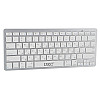 Бездротова клавіатура UKC BK3001 Bluetooth Silver (np2_7474)