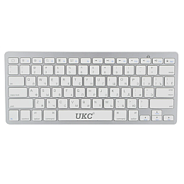 Беспроводная Клавиатура UKC X5 (BK3001) Bluetooth White (3sm_653961237)