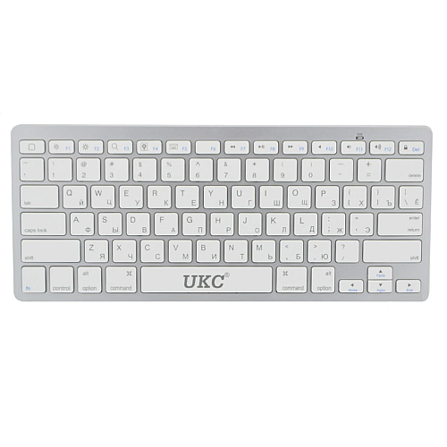Бездротова Клавіатура UKC X5 (BK3001) Bluetooth Білий (3sm_653961237)