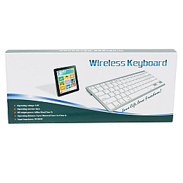 Беспроводная Клавиатура UKC X5 (BK3001) Bluetooth White (3sm_653961237)