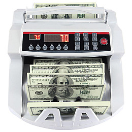 Счетчик банкнот Bill Counter RIAS 2108 з детектором UV White (np2_6608)