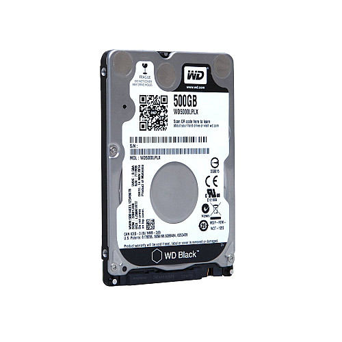 Жорсткий диск HDD 2.5" SATA 500GB WD Black 7200rpm 32MB Відновлений (WD5000LPLX)