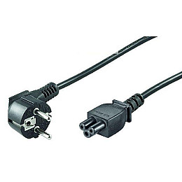 Кабель живлення для ноутбуків Atcom IEC C5 1.8 МЕТРИ 0,75MM 3-pin