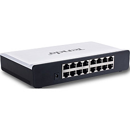 Коммутатор TENDA S16 16-port 10/100 desktop case