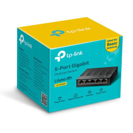 Коммутатор TP-Link LS1005G  (5хGE, пластик)