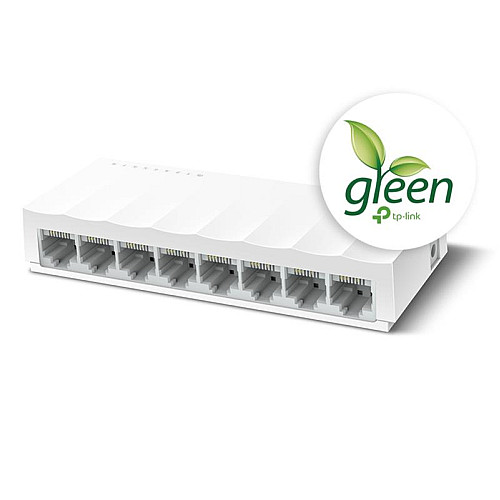 Комутатор TP-Link LS1008 (8хFE, пластик)