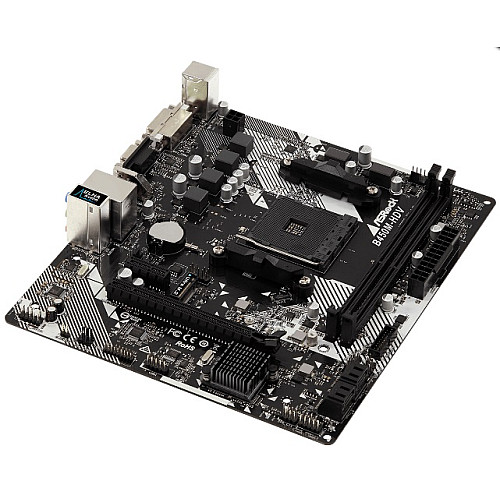 Материнская плата ASRock B450M-HDV R4.0 Socket AM4