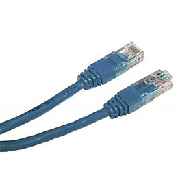 Патч-корд UTP Cablexpert PP12-2M/B литой 50u" штекер с защелкой 2 м синий