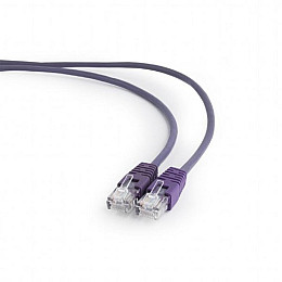 Патч-корд UTP Cablexpert PP12-2M/V литой 50u" штекер с защелкой 2 м фиолетовый