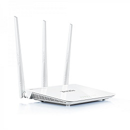 Беспроводной маршрутизатор Tenda F3 (N300, 1*Wan, 3*Lan, 3 антенны по 5дБи)