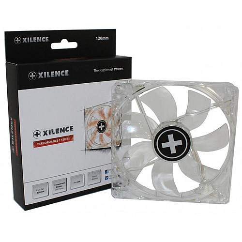 Вентилятор Xilence XPF120.TR (XF046), 120х120х25мм, 3-pin+4-pin, Білий