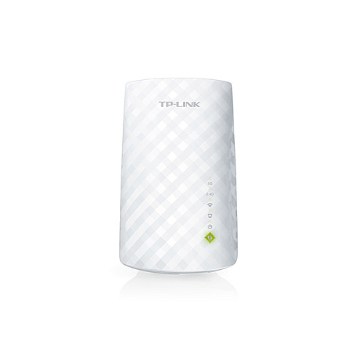 Точка доступа TP-Link RE200 (AC750, 100мВт, внутренние антенны, усилитель беспроводного сигнала, 1 порт RJ-45)