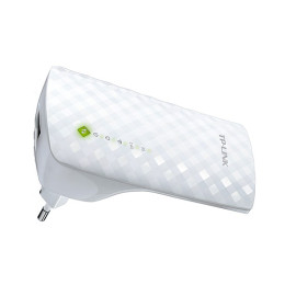 Точка доступу TP-Link RE200 (AC750, 100мВт, внутрішні антени, підсилювач бездротового сигналу, 1 порт RJ-45)
