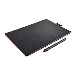 Планшет Wacom One by Medium 216 x 135 Черный (CTL-672-N)
