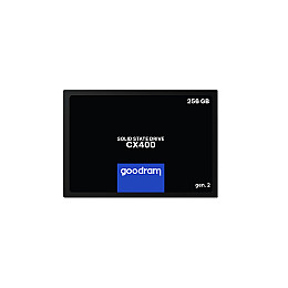 Накопитель SSD 256GB GOODRAM CX400 Gen.2 2.5" SATAIII 3D TLC (SSDPR-CX400-256-G2)