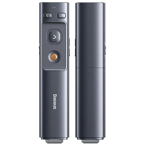 Пульт для презентаций Baseus Orange Dot Wireless Presenter ACFYB-BOG Серый