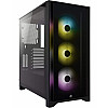 Корпус Corsair iCUE 4000X RGB Tempered Glass Black (CC-9011204-WW) без БП