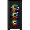Корпус Corsair iCUE 4000X RGB Tempered Glass Black (CC-9011204-WW) без БП