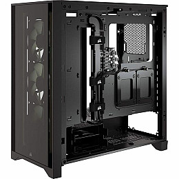 Корпус Corsair iCUE 4000X RGB Tempered Glass Black (CC-9011204-WW) без БП