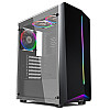 Корпус 1stPlayer R6-A-3R1 Color LED Black без БП