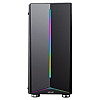 Корпус 1stPlayer R6-A-3R1 Color LED Black без БП