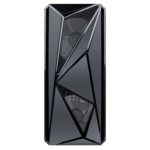 Корпус 1stPlayer F4-3B1 Black без БП