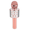 Караоке-микрофон беспроводной WS 858 Rose Gold (au084-hbr)
