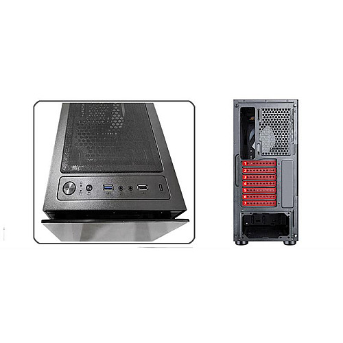 Корпус Golden Field Phantom 9 (1099) Black без БП