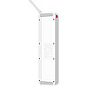 Удлинитель сетевой Ldnio SC4408, 4USB, 4 розетки, белый