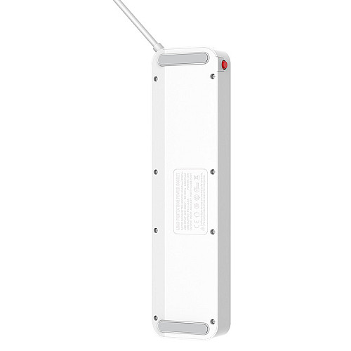 Удлинитель сетевой Ldnio SC4408, 4USB, 4 розетки, белый